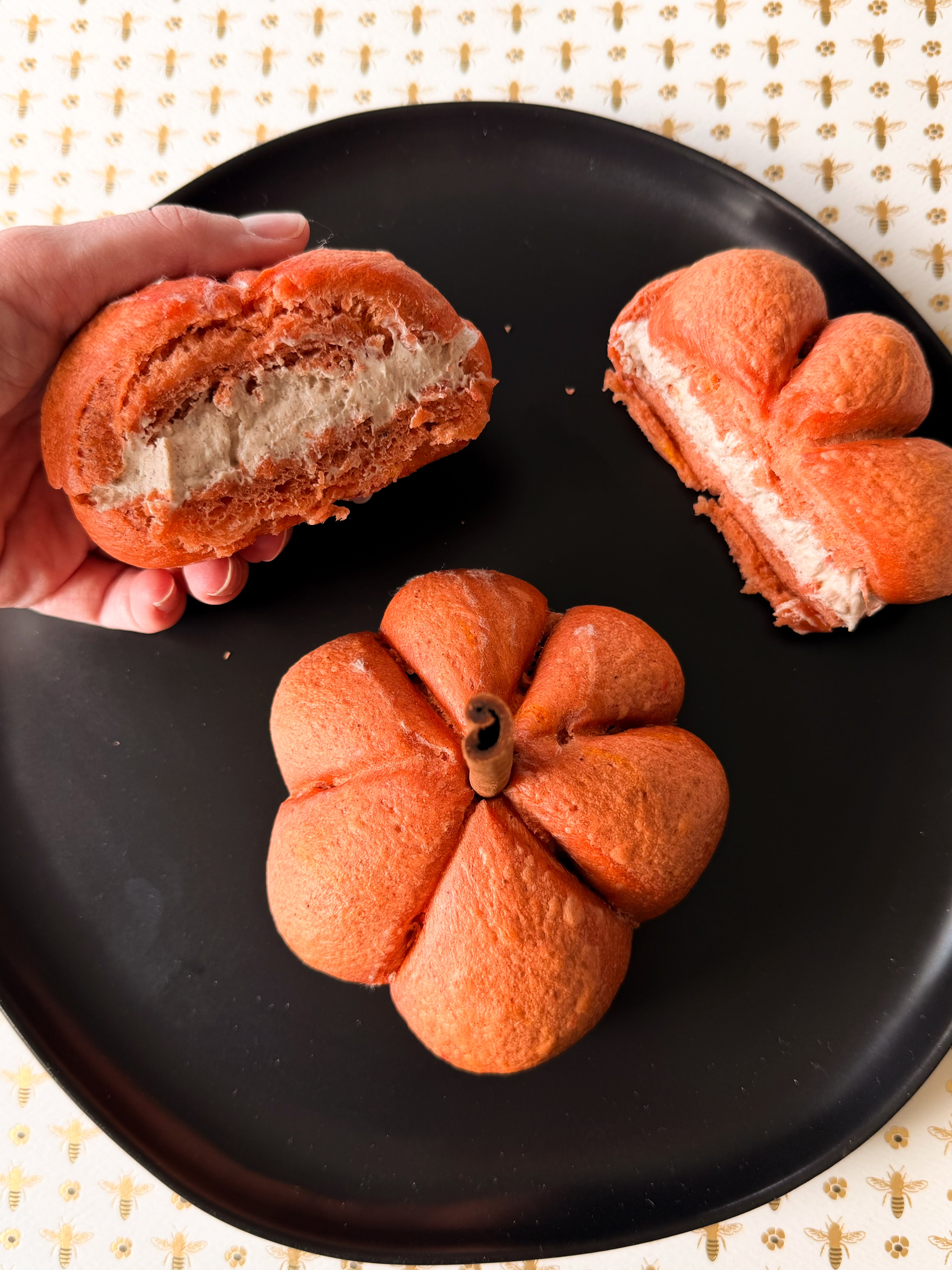 Pumpkin Spice Bagel