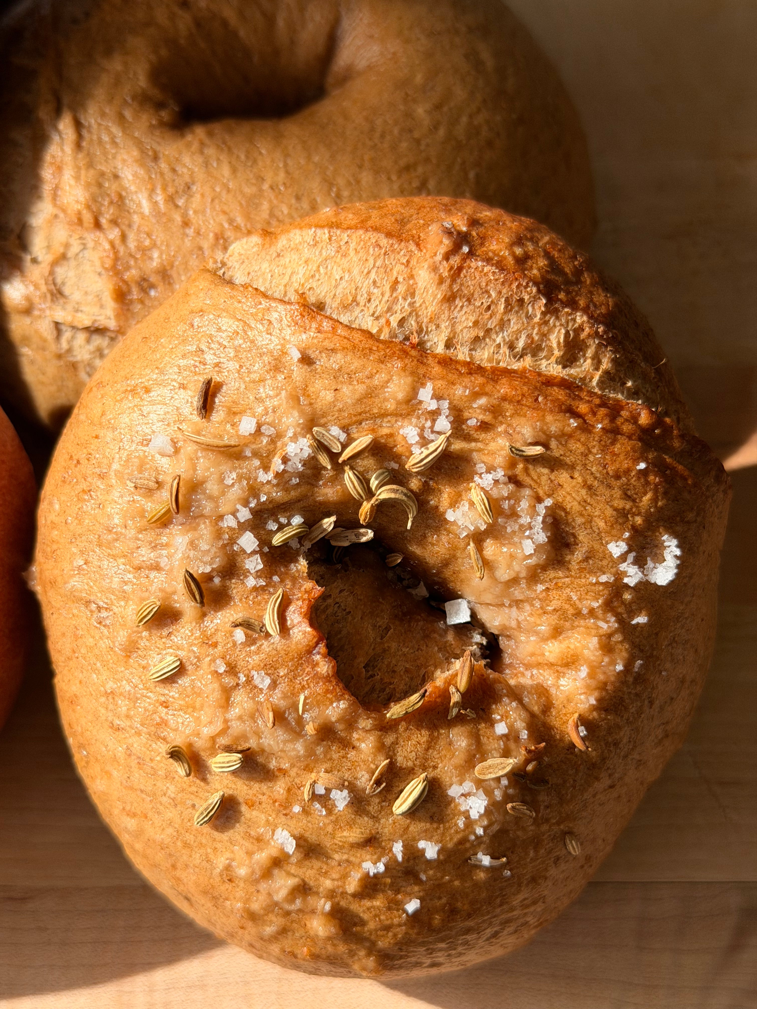 Pumpernickel Bagel