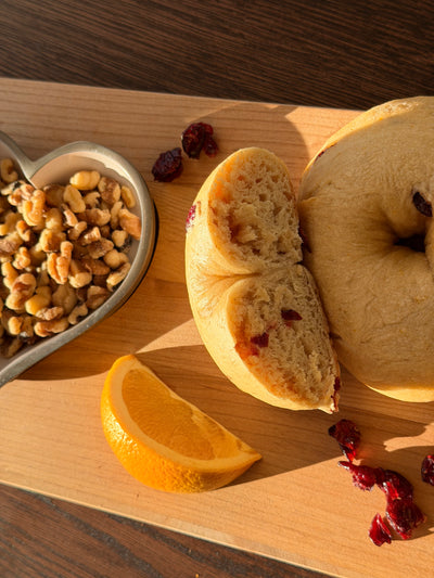 Cranberry Orange Bagel